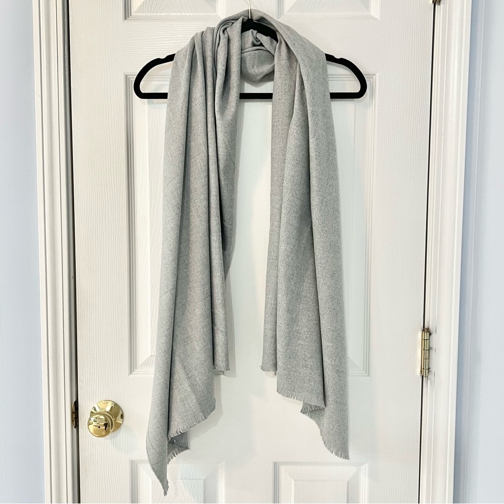 Grey Comfy Winter Scarf